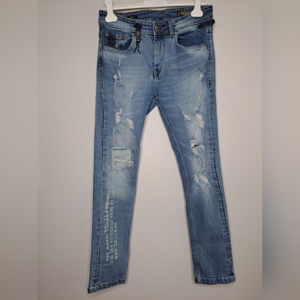 Jack & Jones Trend Slim Fit Blue Jeans Men's Size 32